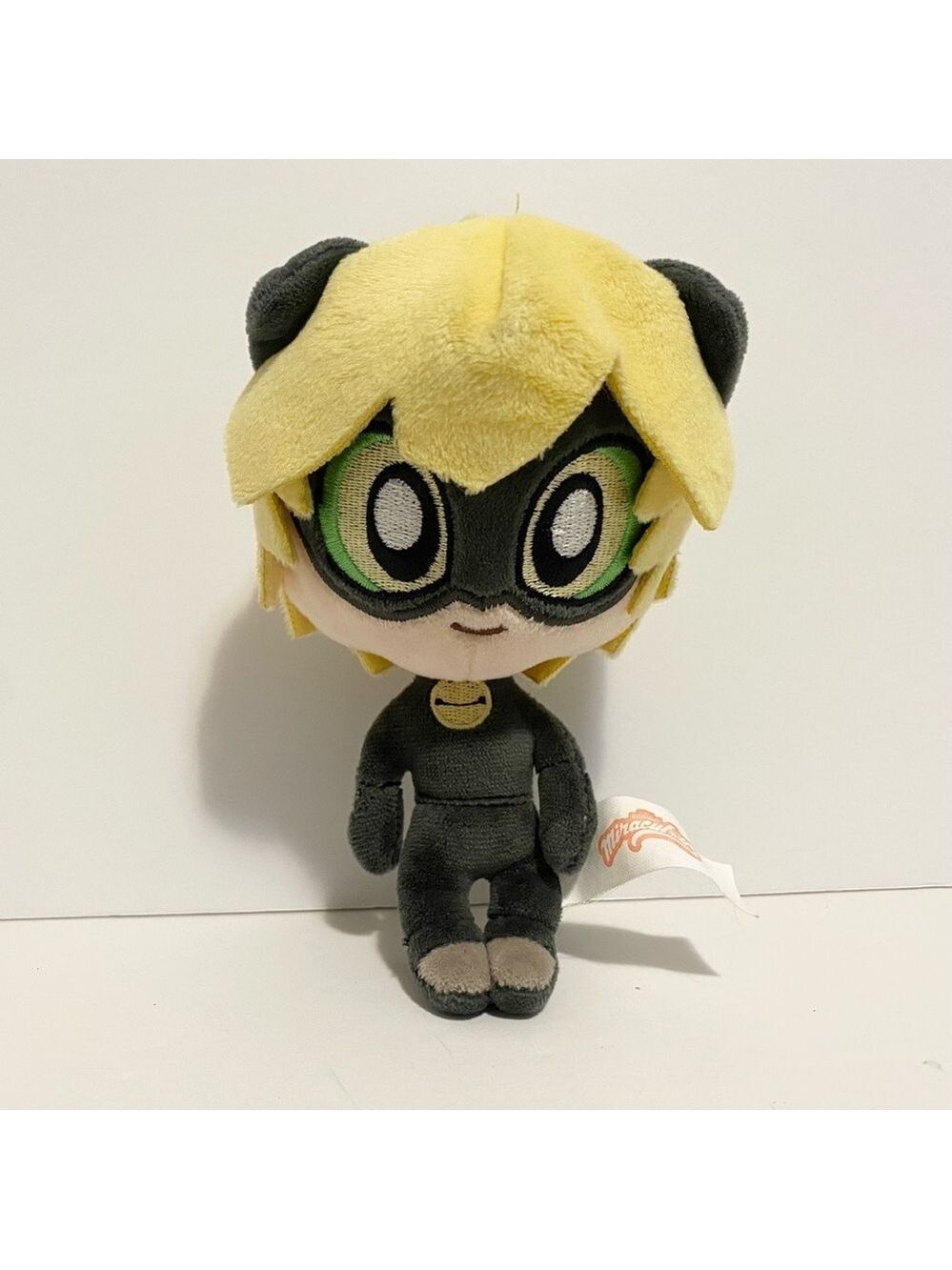 Miraculous Ladybug 6” Cat Noir Plush Toy Stuffed Animal Soft Doll Bandai Mini